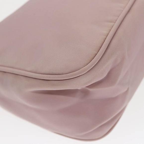PRADA Accessory Pouch Nylon Pink Silver Auth 97445 - Picture 14 of 16